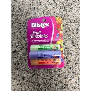 Blistex Fruit Smoothes Lip Balm 3 Pack Vitamin C E
